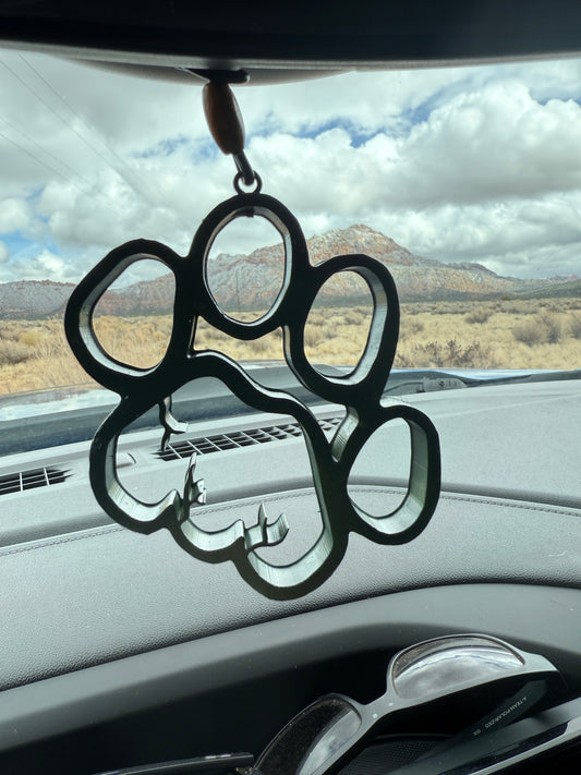 Bear and Lion “tracks” mirror hangers